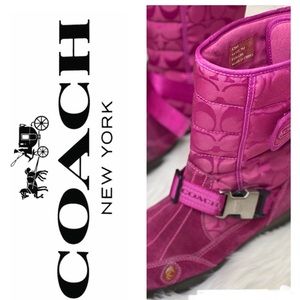 Coach Sandi Winter Boot Women’s Size 7